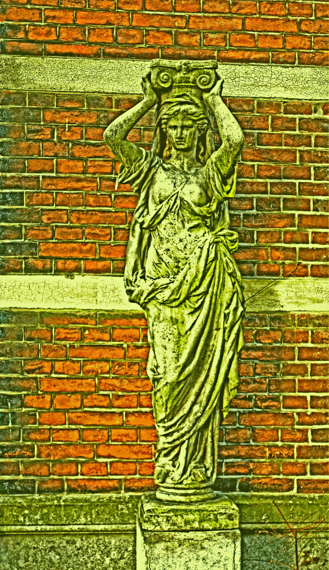 Vrouw standbeeld