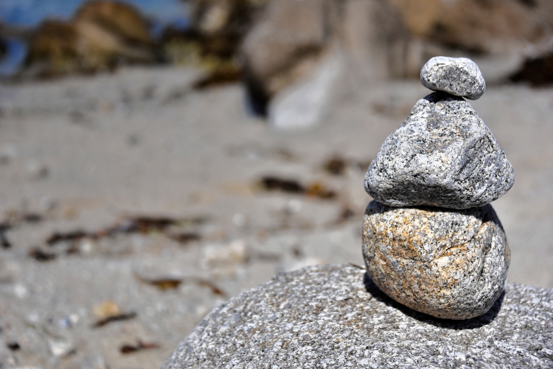 Zen Balance Rocks Achtergrond