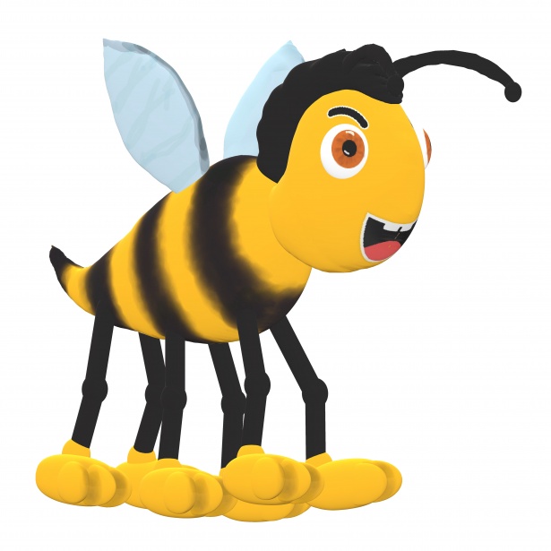 Cartoon Bee Free Stock Photo - Public Domain Pictures