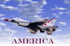 Americká vlajka Jet