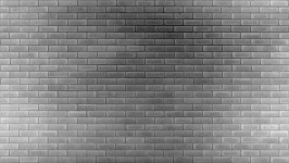 Czarno-biały mur z cegły