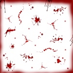 Blut Splatter Hintergrund