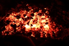 Camp Fire Coals