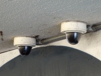 CCTV-camera's in snelweg onderdoorga