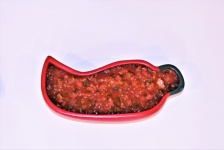 Chili Pepper Skål Picante sås