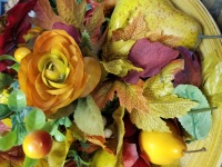 Осенний цветочный орнамент