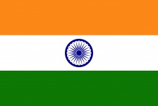 Vlag van India, de vlag van India