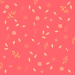Floral Background Peach Color