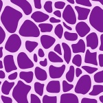 Giraffe Skin Pattern Purple