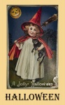 Cartel Vintage de felicitación de Hallow
