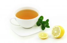 Limão, chá, antioxidante, aroma