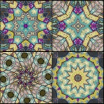 Mandela Kaleidoscope Grid