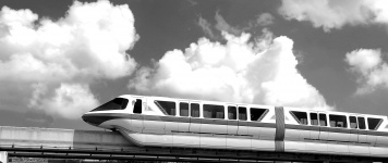 Monorail Tram train