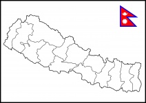 Harta nepal, harta de Nepal,