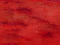 Rosso dipinto a olio su tela