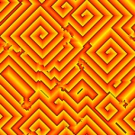 Orange maze