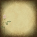 Sepia Rose Vintage Paper