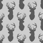 Stag Head Wallpaper Background