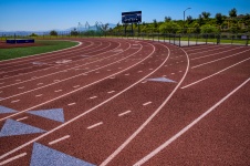 Leichtathletik-Spur-Hintergrund