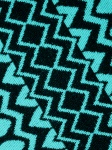 Turquoise Fabric Texture Background