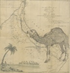 Mapa vintage de Omán