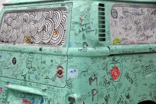VW Graffiti Van