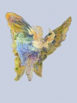 Woman Fantasy Butterfly Art