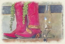 Women Cowboy Boot Planters