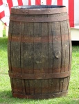 Barril de cerveja de madeira