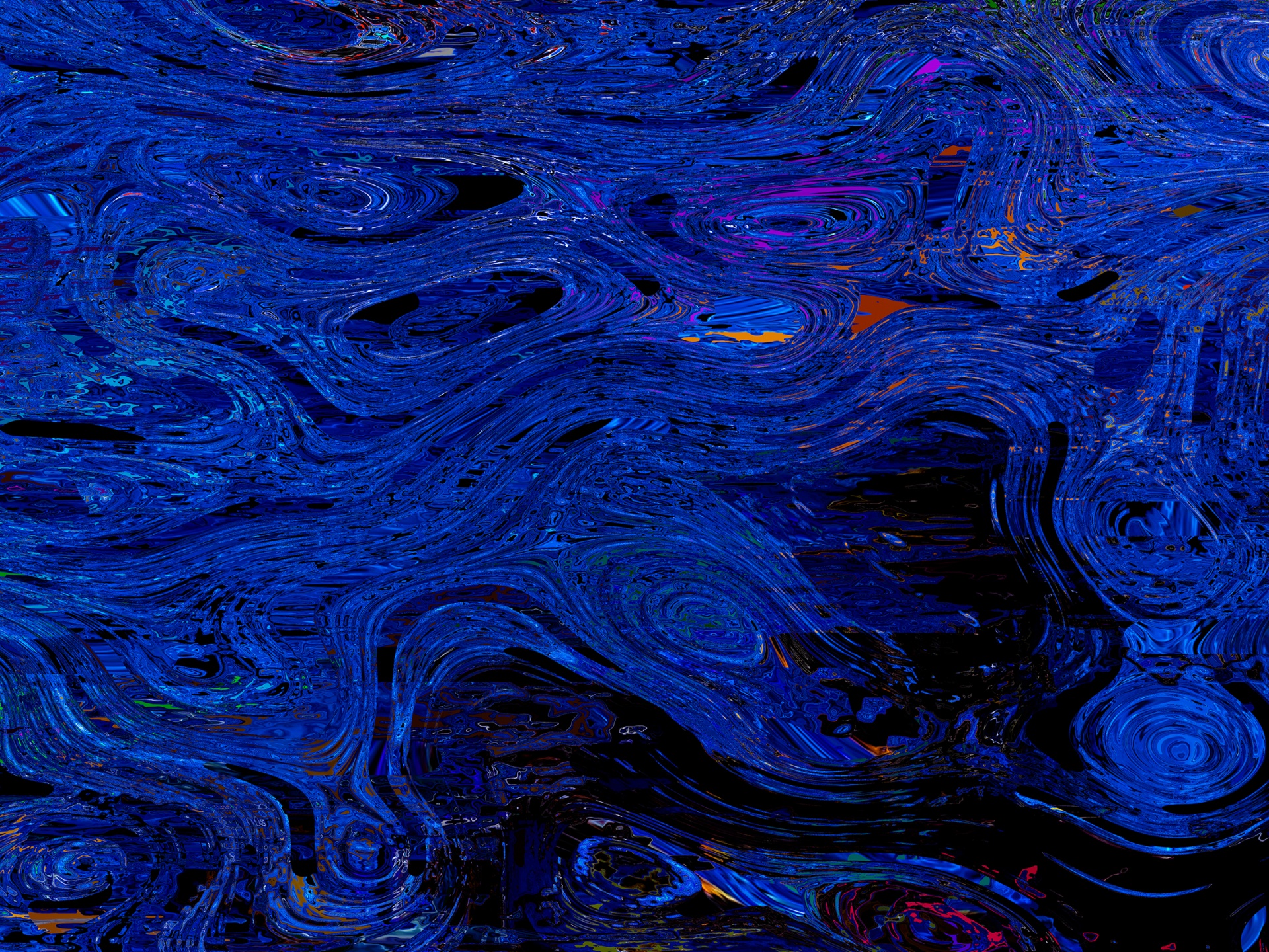 Темно-синий Swirlling Background