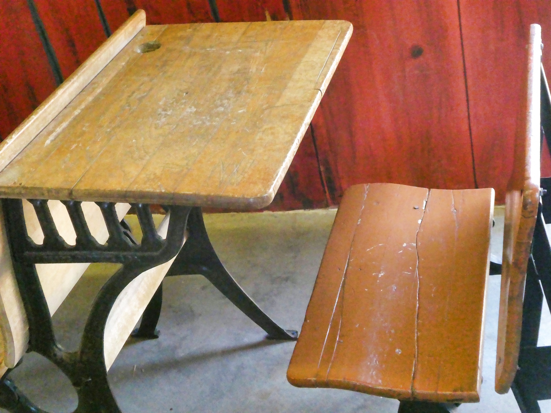 One Room Schoolhouse Desks Free Stock Photo - Public Domain Pictures