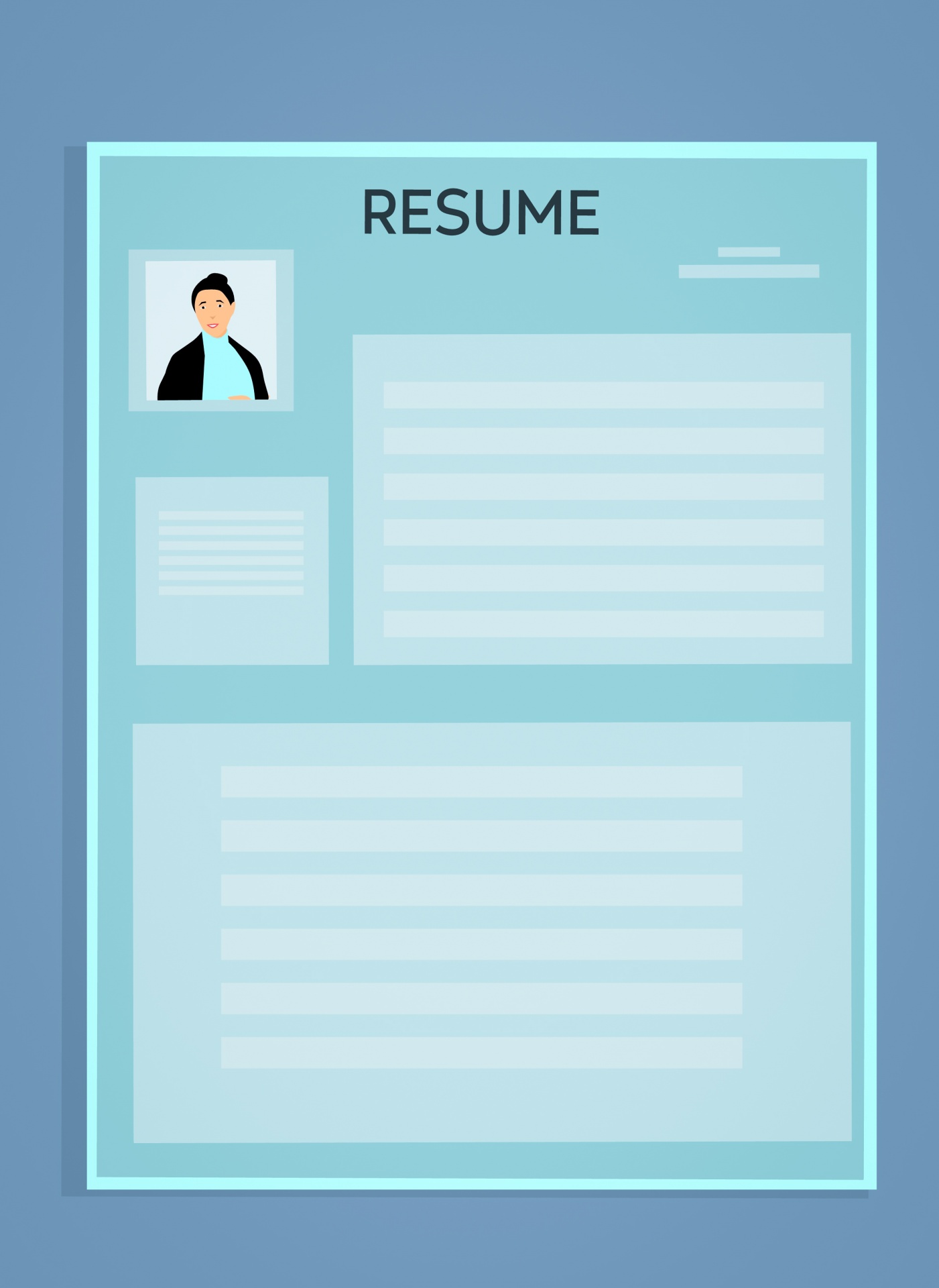 resume-cv-resume-template-free-stock-photo-public-domain-pictures