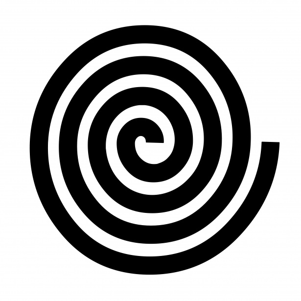 Spirale nera Immagine gratis - Public Domain Pictures