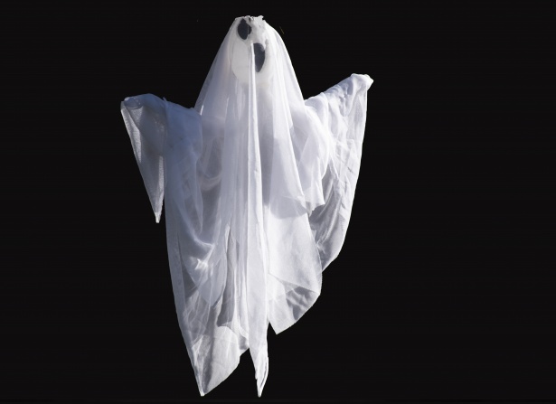 Ghost On Black Background Free Stock Photo - Public Domain Pictures