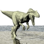 Allosaurus 3d Drawing