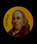 Бенджамин Франклин Винтажная живопись