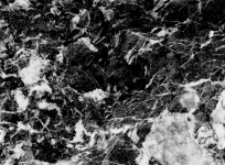 Textura de roca de mármol blanco y negro