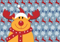 Christmas Rudolph Reindeer Paper