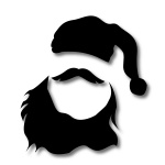 Navidad santa claus barba