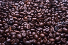 Kávové zrna pozadí
