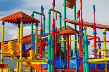 Colorful playground