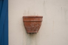 Half Wall Vase, Pottery