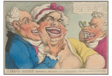 Stampa di umorismo vintage dentista