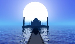 Taj Mahal flotante