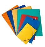 Folders Colorful White Background