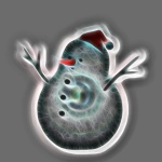 Fractal snowman 1