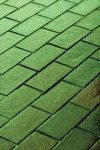 Fundo de padrão de tijolos verdes