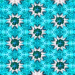 Hibiscus Kaleidoscope Background
