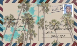 Briefkaart achtergrond