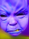 Purple Baby Face